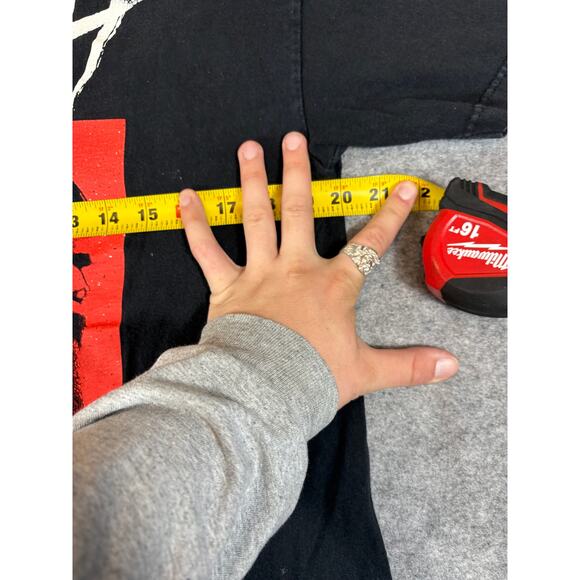 Tech N9ne Strange Music Graphic Tee Mens L Hip Hop Rap Concert Tour Streetwear - Picture 3 of 5